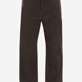 PANTALONI IN VELLUTO DI COTONE A COSTE I037292 4702 CARHARTT WIP 
