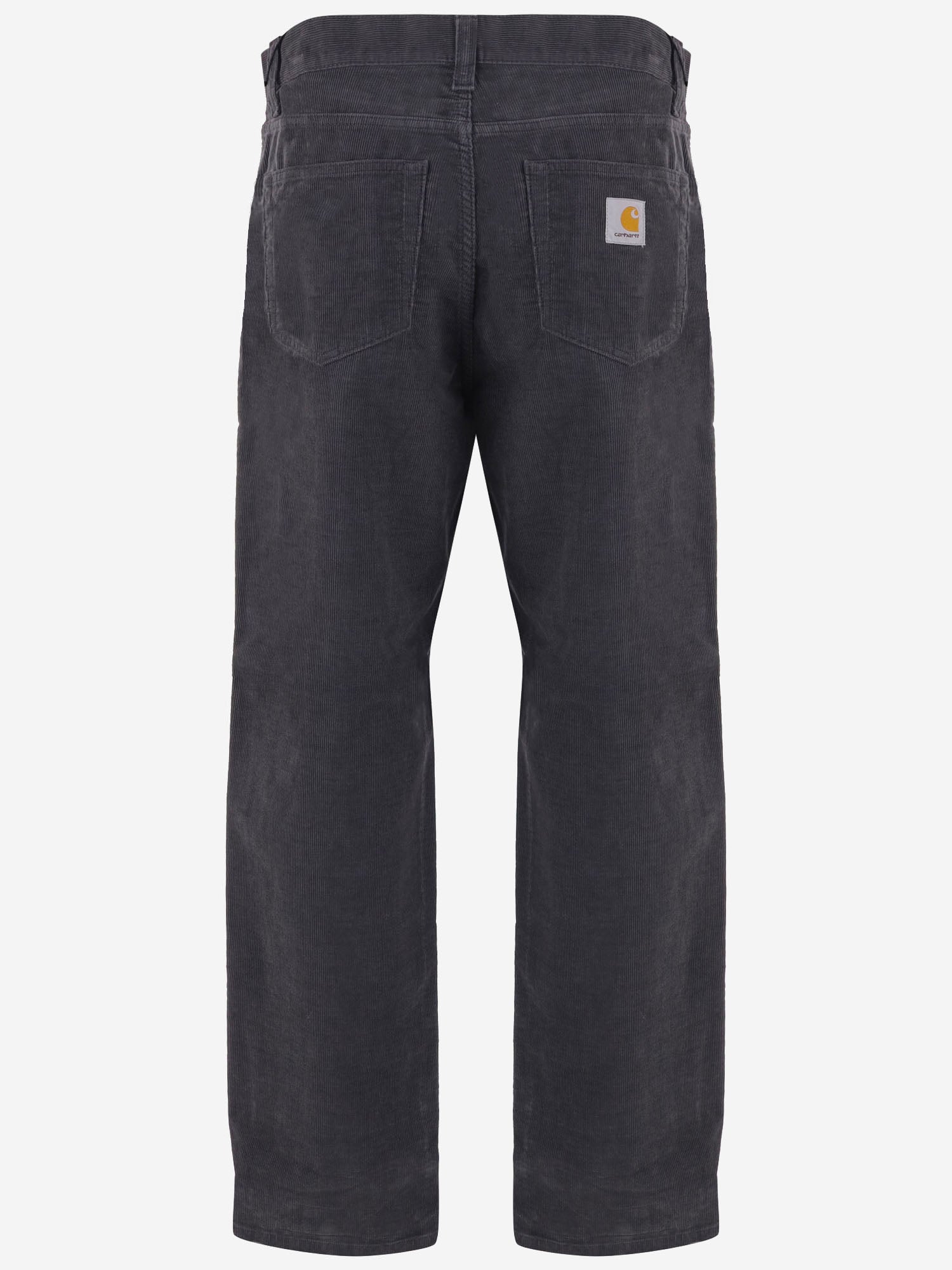 PANTALONI IN VELLUTO DI COTONE A COSTE I037292 8702 CARHARTT WIP 