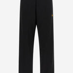 PANTALONI IN MISTO COTONE CON LOGO I037458 00FXX CARHARTT WIP 