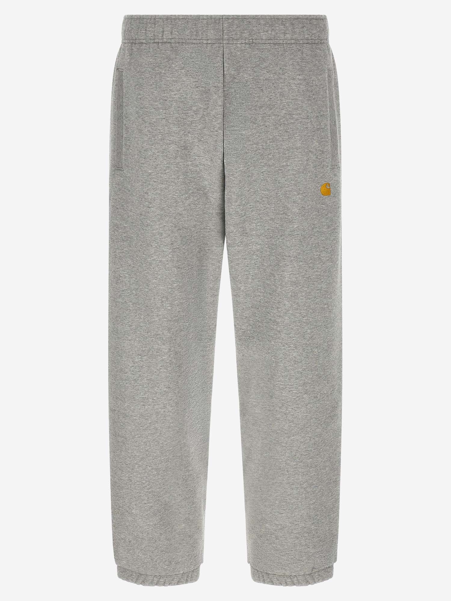 PANTALONI IN MISTO COTONE CON LOGO I037458 00MXX CARHARTT WIP 