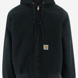 GIUBBOTTO IN COTONE CON CAPPUCCIO E ZIP I037584 3T64O CARHARTT WIP 