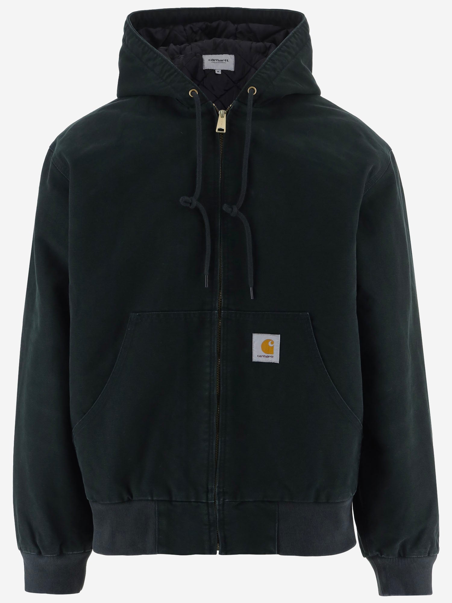 GIUBBOTTO IN COTONE CON CAPPUCCIO E ZIP I037584 3T64O CARHARTT WIP 