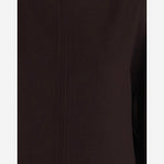 ABITO IN LANA 6262K21013 CHOCOLATE CARVEN 