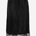 GONNA IN LANA CON ORLO IN PIZZO 6262K21045 DEEPBLACK CARVEN 
