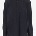 MAGLIA IN LANA CON MEZZA ABOTTONATURA 6262K21070 MIDNIGHT CARVEN 