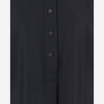 MAGLIA IN LANA CON MEZZA ABOTTONATURA 6262K21070 MIDNIGHT CARVEN 
