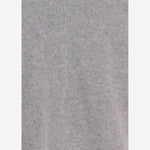 MAGLIA IN CASHMERE CON SCOLLO A V 6262K21178 GRAPHITE CARVEN 