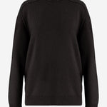 MAGLIA IN CASHMERE CON COLLO ALTO 6262K21179 CHOCOLATE CARVEN 