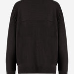 MAGLIA IN CASHMERE CON COLLO ALTO 6262K21179 CHOCOLATE CARVEN 