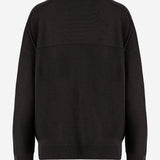 MAGLIA IN CASHMERE CON COLLO ALTO 6262K21179 CHOCOLATE CARVEN 