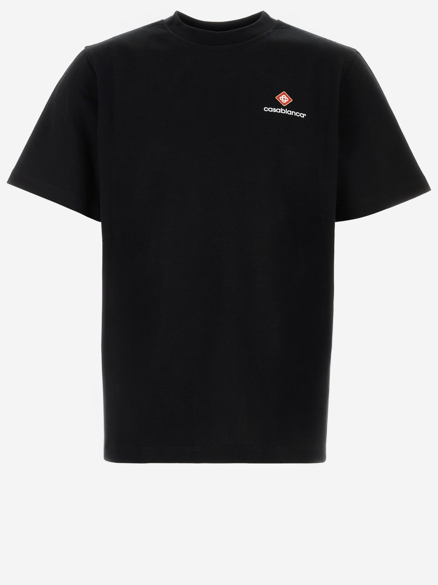 T-SHIRT IN COTONE CON STAMPA MAW26JTS001 03 CASABLANCA 