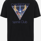 T-SHIRT IN COTONE CON STAMPA MAW26JTS001 07 CASABLANCA 