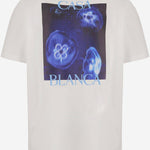 T-SHIRT IN COTONE CON STAMPA MAW26JTS001 10 CASABLANCA 