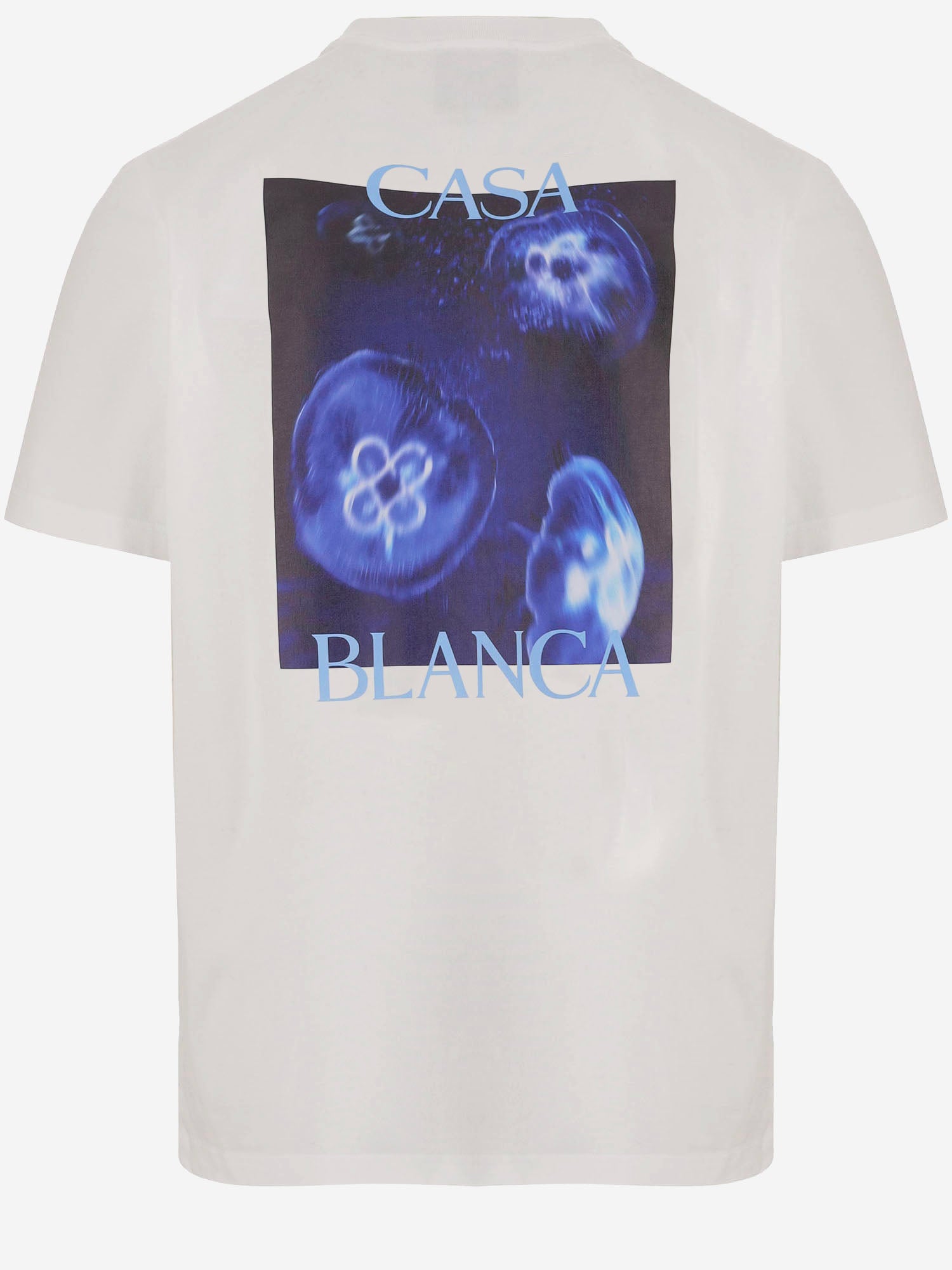 T-SHIRT IN COTONE CON STAMPA MAW26JTS001 10 CASABLANCA 