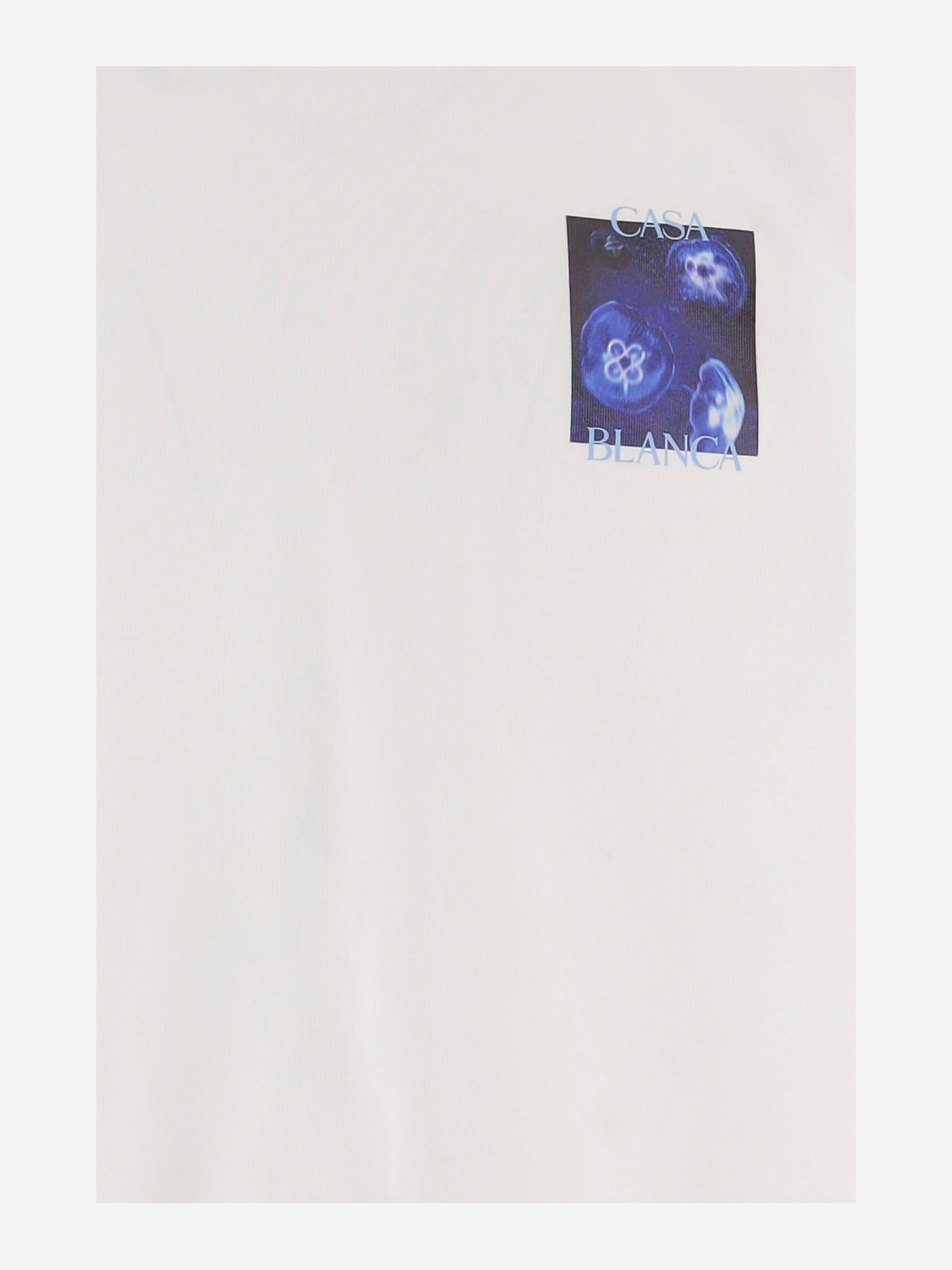 T-SHIRT IN COTONE CON STAMPA MAW26JTS001 10 CASABLANCA 