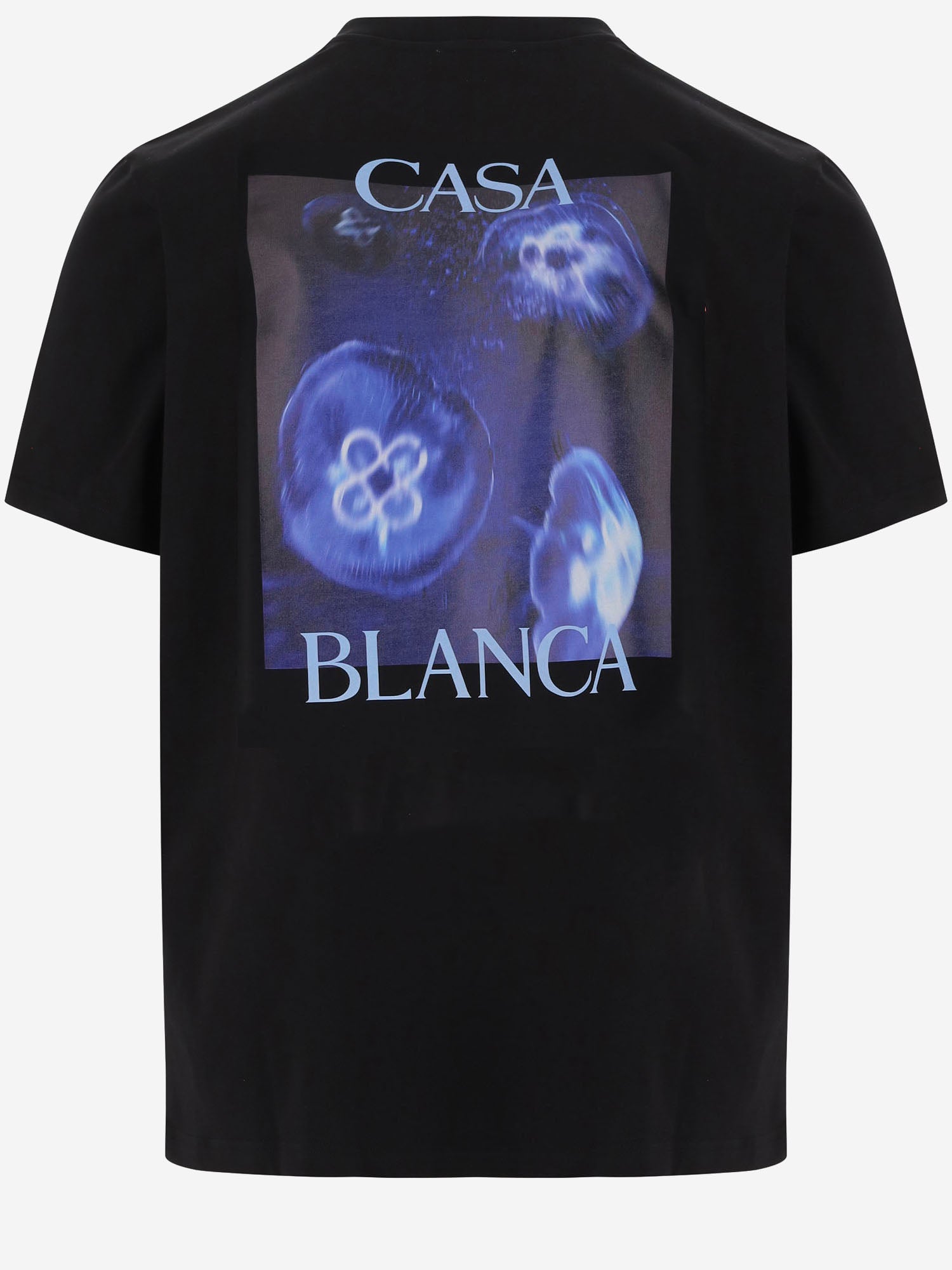 T-SHIRT IN COTONE CON STAMPA MAW26JTS001 11 CASABLANCA 