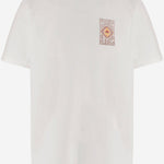 T-SHIRT IN COTONE CON STAMPA MAW26JTS001 14 CASABLANCA 