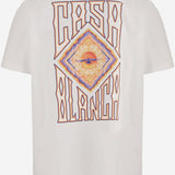 T-SHIRT IN COTONE CON STAMPA MAW26JTS001 14 CASABLANCA 