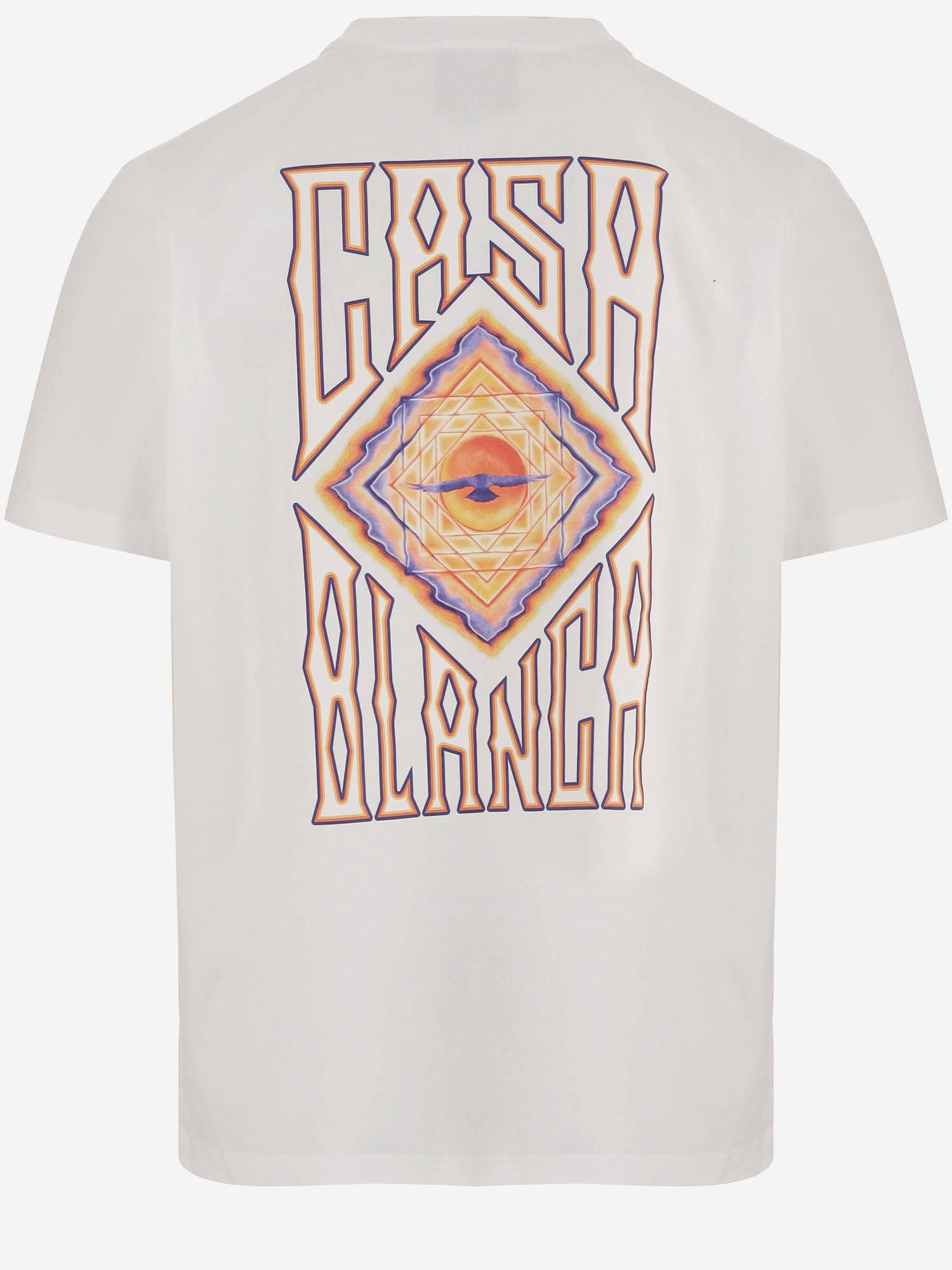 T-SHIRT IN COTONE CON STAMPA MAW26JTS001 14 CASABLANCA 