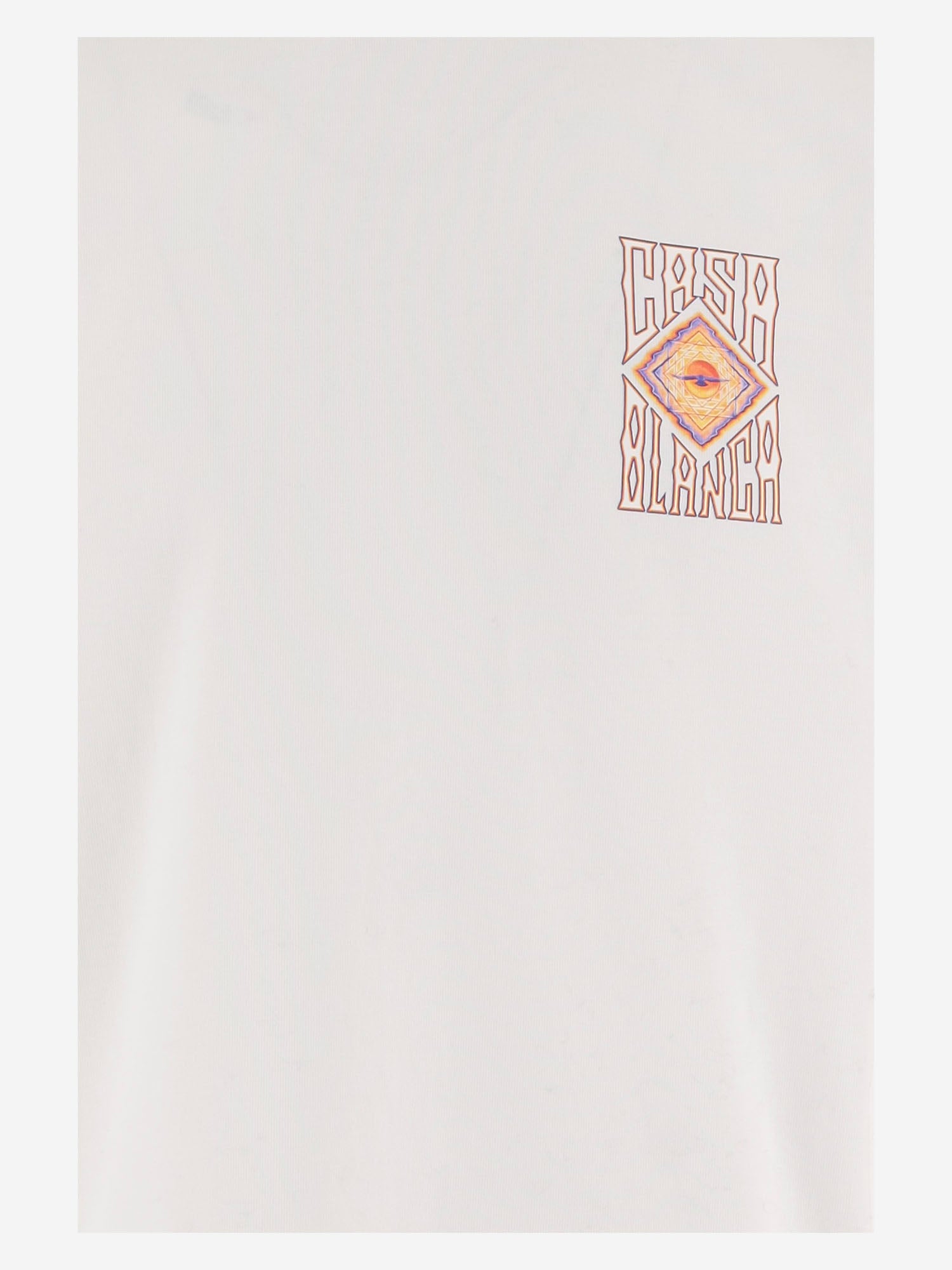 T-SHIRT IN COTONE CON STAMPA MAW26JTS001 14 CASABLANCA 