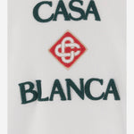 FELPA IN COTONE CON LOGO MPF26JTP293 03 CASABLANCA 