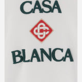 FELPA IN COTONE CON LOGO MPF26JTP293 03 CASABLANCA 
