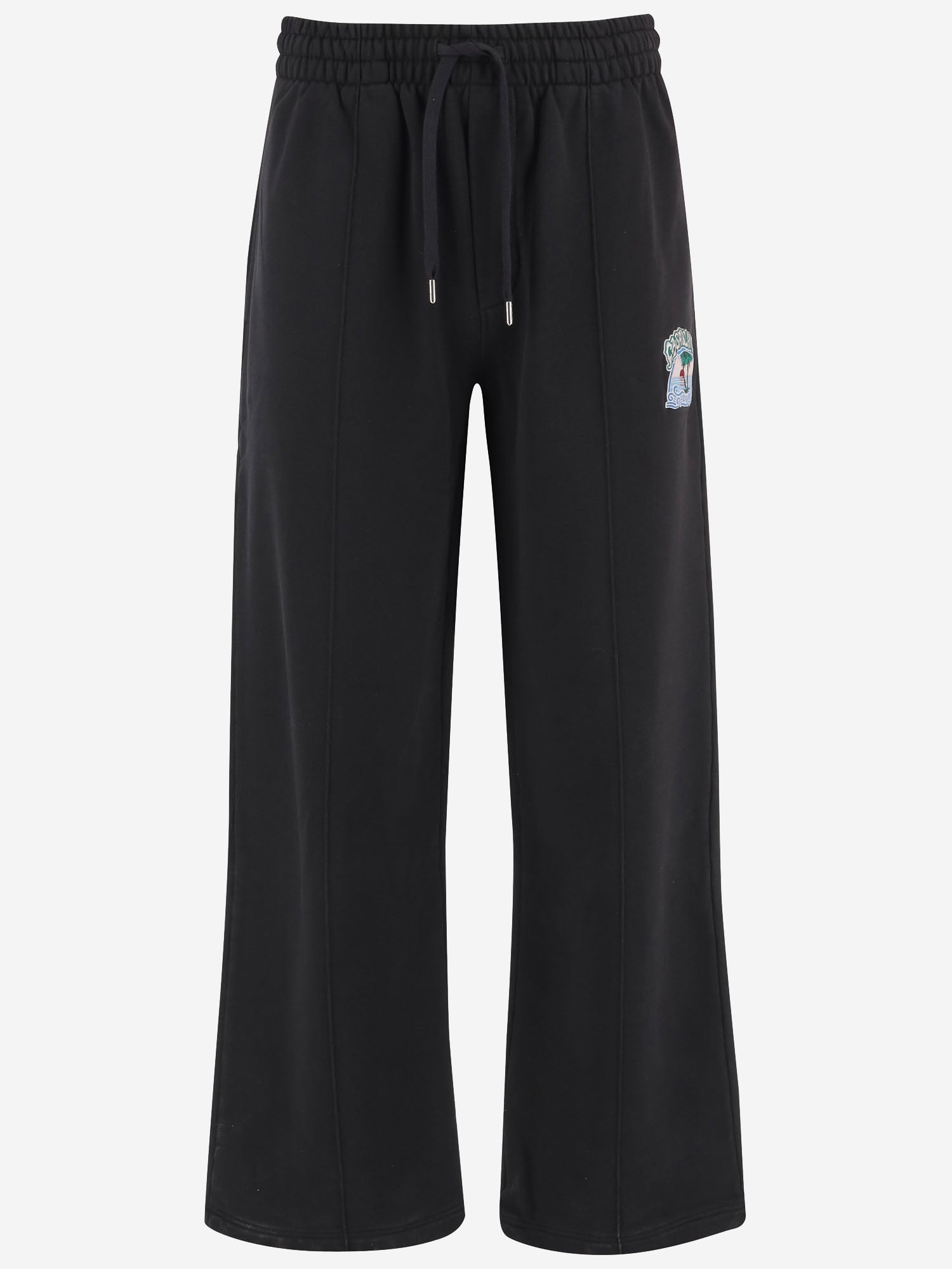 PANTALONI IN COTONE CON LOGO MPF26JTR361 01 CASABLANCA 