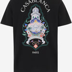 T-SHIRT IN COTONE CON LOGO MPF26JTS001 02 CASABLANCA 
