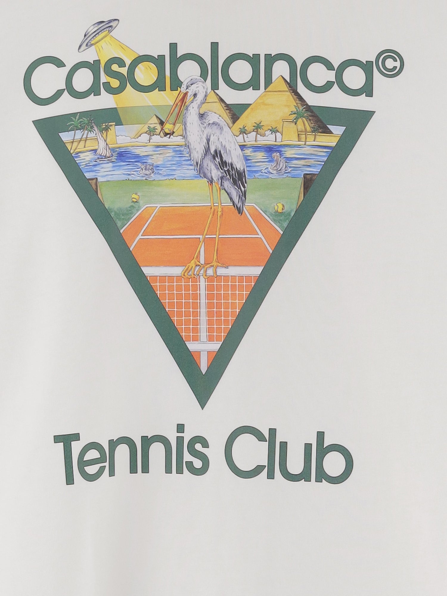 T-SHIRT IN COTONE CON STAMPA MPF26JTS001 03 CASABLANCA 