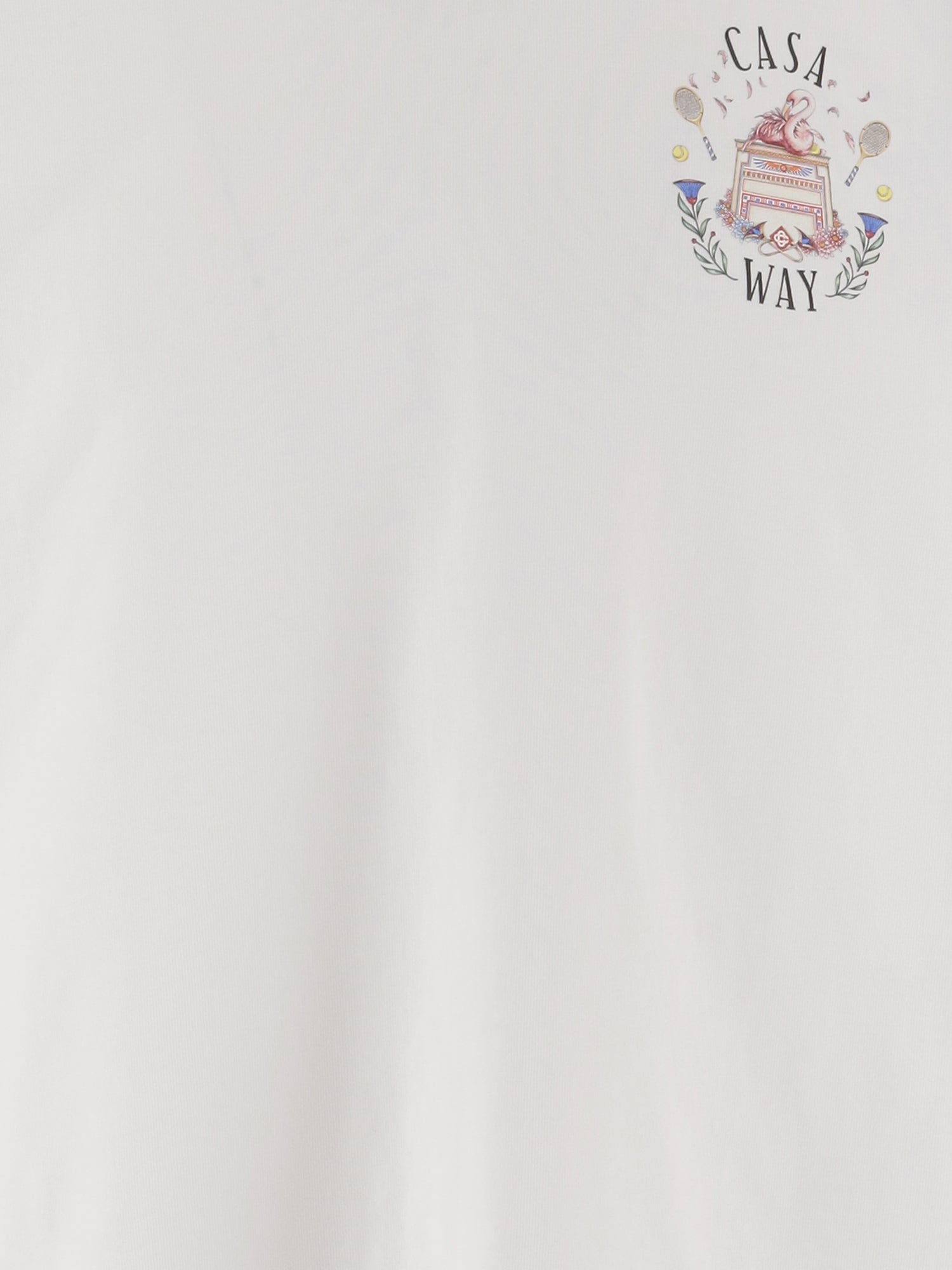T-SHIRT IN COTONE CON STAMPA LOGO MPF26JTS001 05 CASABLANCA 