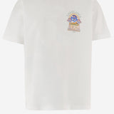 T-SHIRT IN COTONE CON STAMPA LOGO MPF26JTS001 08 CASABLANCA 