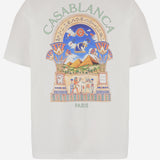 T-SHIRT IN COTONE CON STAMPA LOGO MPF26JTS001 08 CASABLANCA 
