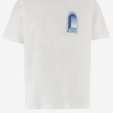 T-SHIRT IN COTONE CON STAMPA MPF26JTS001 14 CASABLANCA 