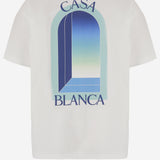 T-SHIRT IN COTONE CON STAMPA MPF26JTS001 14 CASABLANCA 