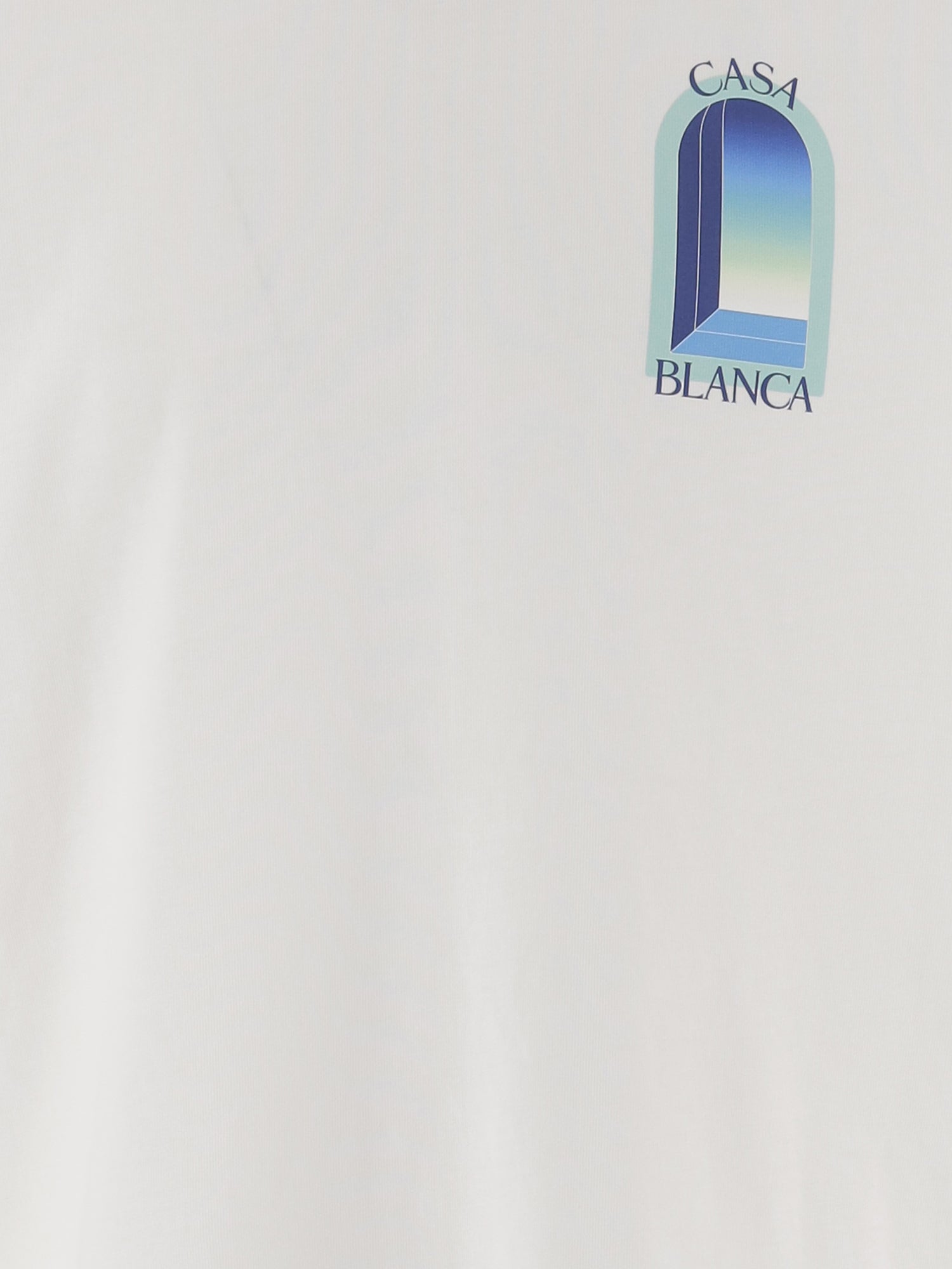 T-SHIRT IN COTONE CON STAMPA MPF26JTS001 14 CASABLANCA 