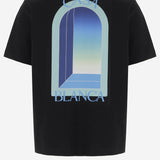 T-SHIRT IN COTONE CON LOGO MPF26JTS001 15 CASABLANCA 