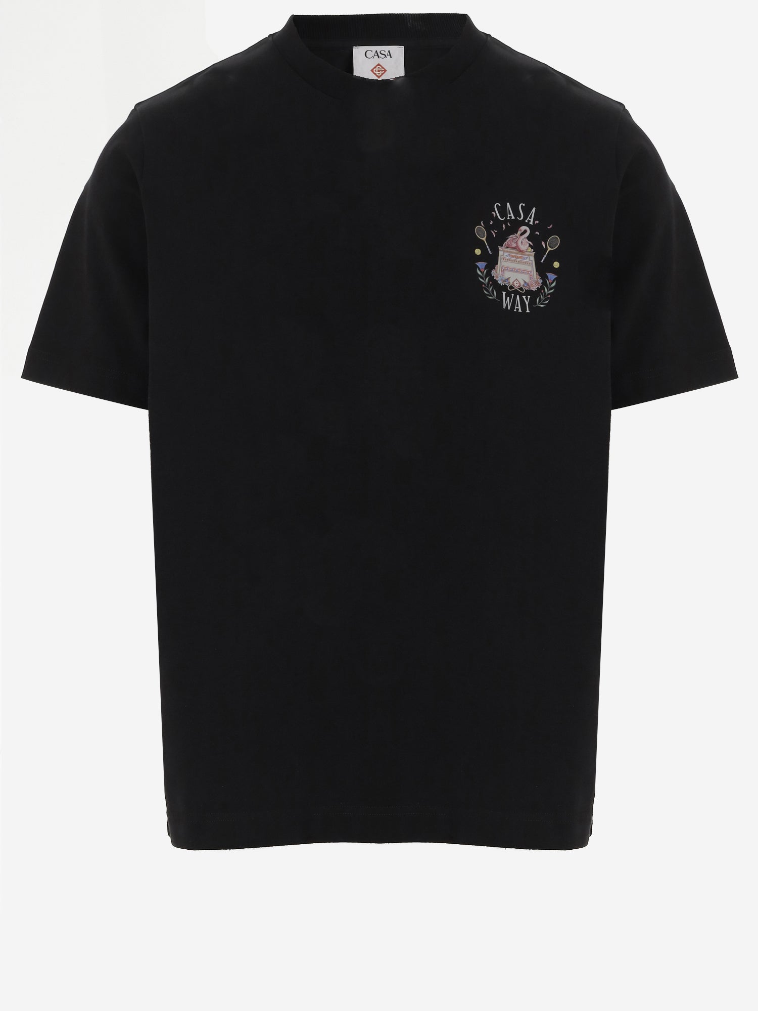 T-SHIRT IN COTONE CON LOGO MPF26JTS001 17 CASABLANCA 