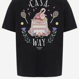 T-SHIRT IN COTONE CON LOGO MPF26JTS001 17 CASABLANCA 