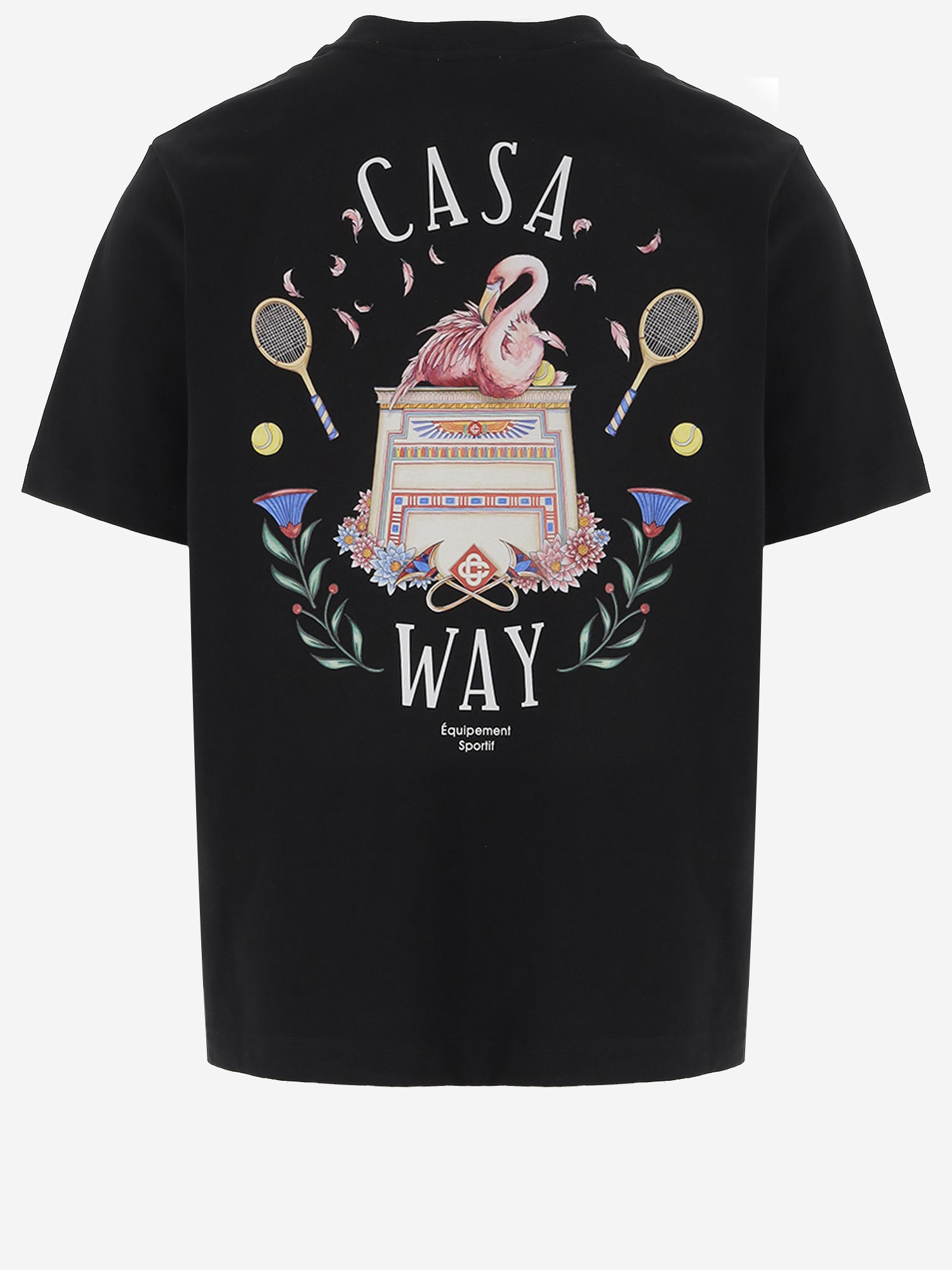 T-SHIRT IN COTONE CON LOGO MPF26JTS001 17 CASABLANCA 