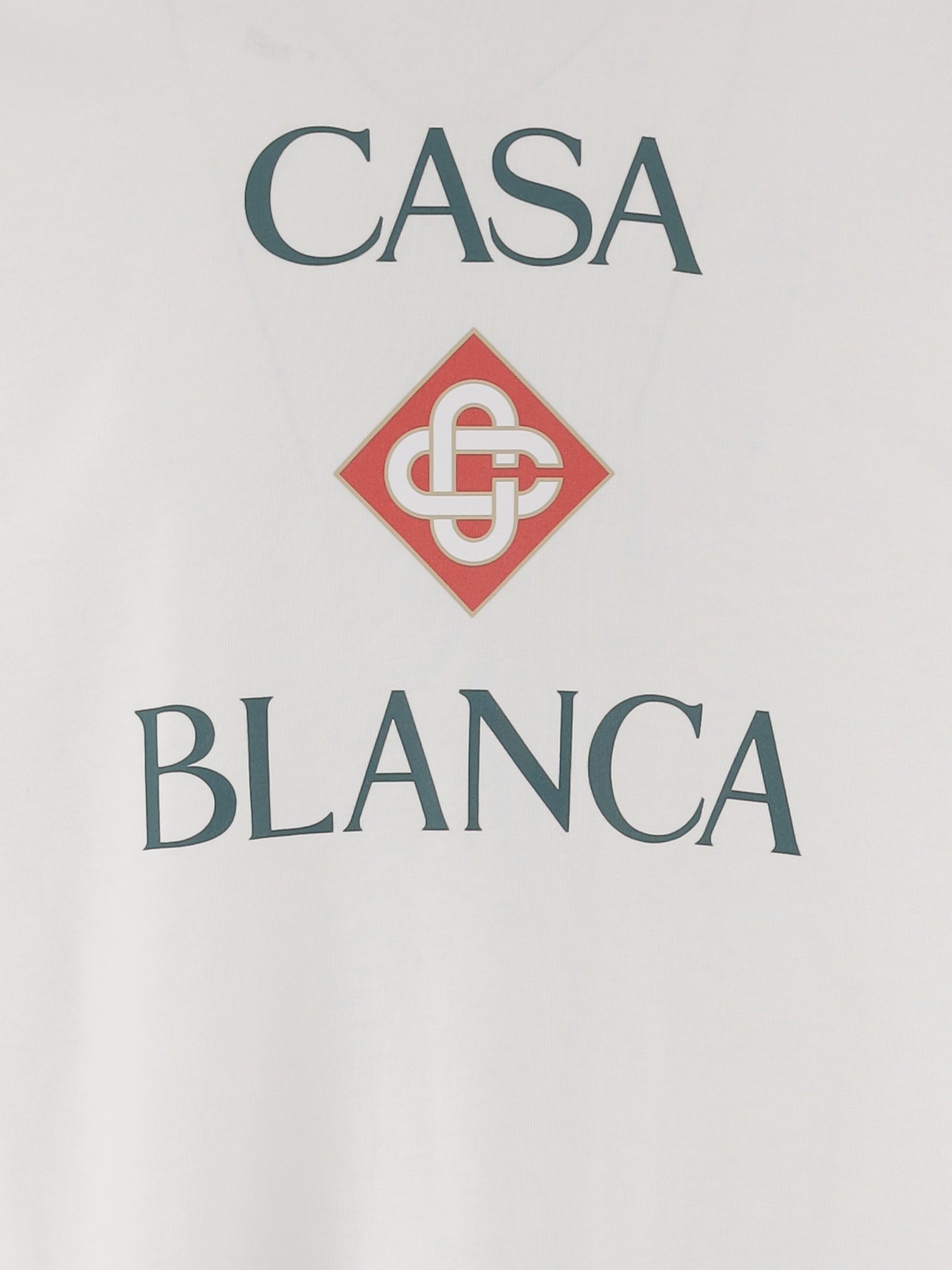 T-SHIRT IN COTONE CON STAMPA LOGO MPF26JTS001 20 CASABLANCA 