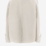 CAPPOTTO CORTO OVERSIZE IN MISTO LANA CH25AMA96952 112 CHLOE 