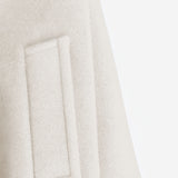 CAPPOTTO CORTO OVERSIZE IN MISTO LANA CH25AMA96952 112 CHLOE 
