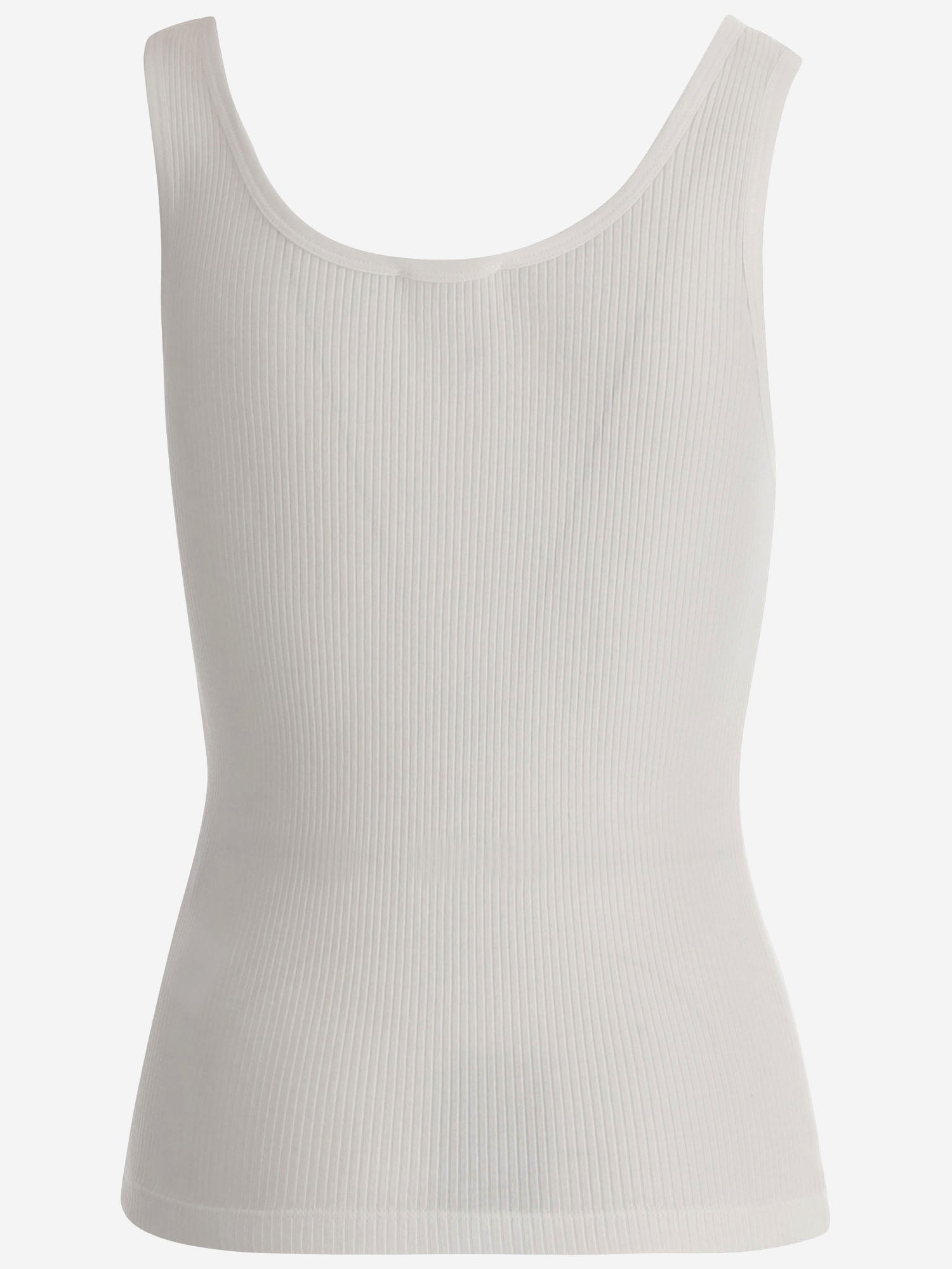 CANOTTA IN COTONE CON LOGO CH25SJH12180 101 CHLOE 