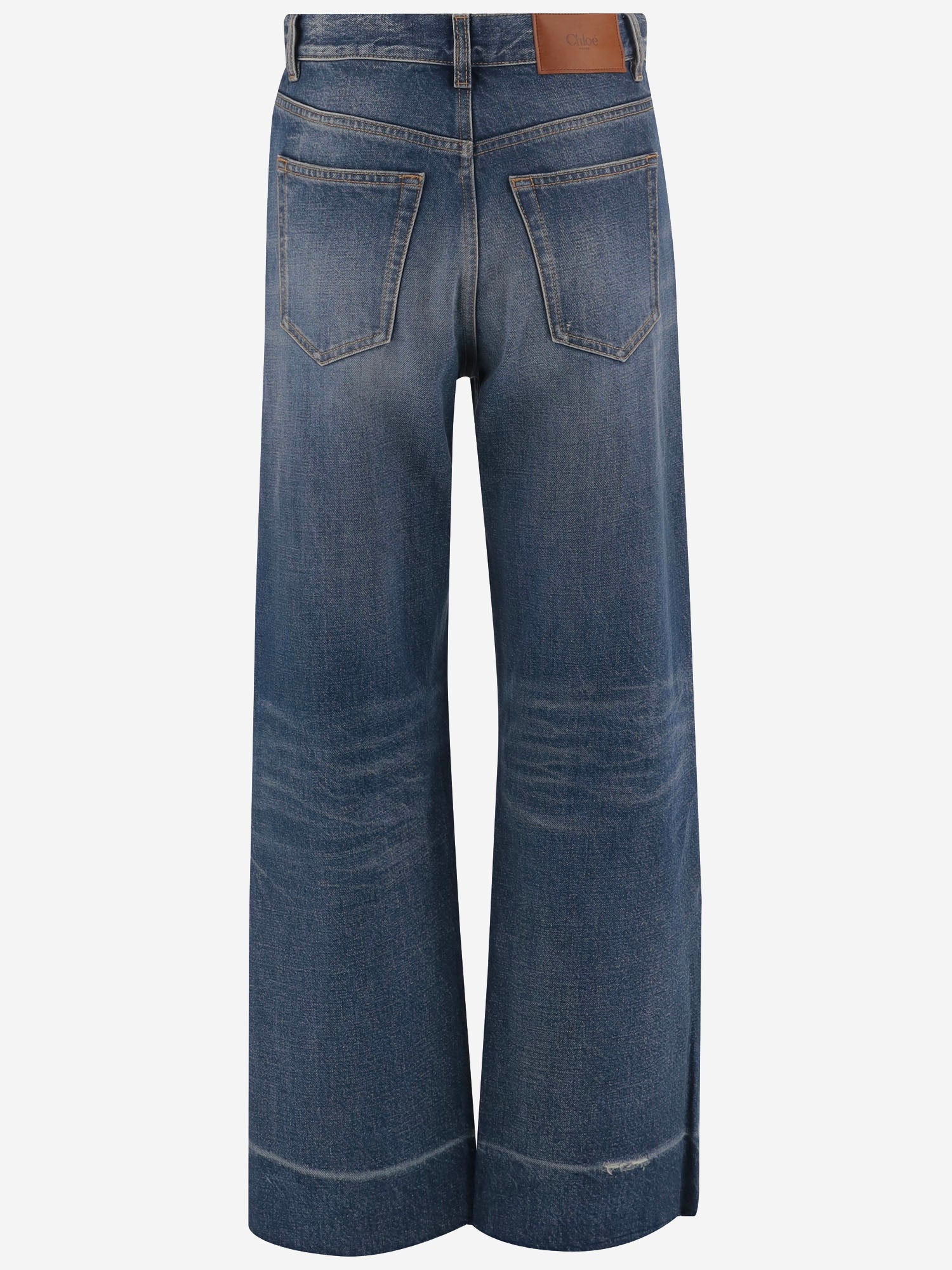 JEANS IN COTONE CH26ADP43159 40B CHLOE 