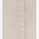 TOP ADERENTE IN JERSEY DI COTONE E SETA CH26AJH43088 107 CHLOE 