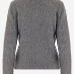 POLO IN MISTO ALPACA CON EFFETTO SPAZZOLATO CH26AMP16720 013 CHLOE 