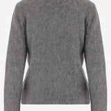 POLO IN MISTO ALPACA CON EFFETTO SPAZZOLATO CH26AMP16720 013 CHLOE 