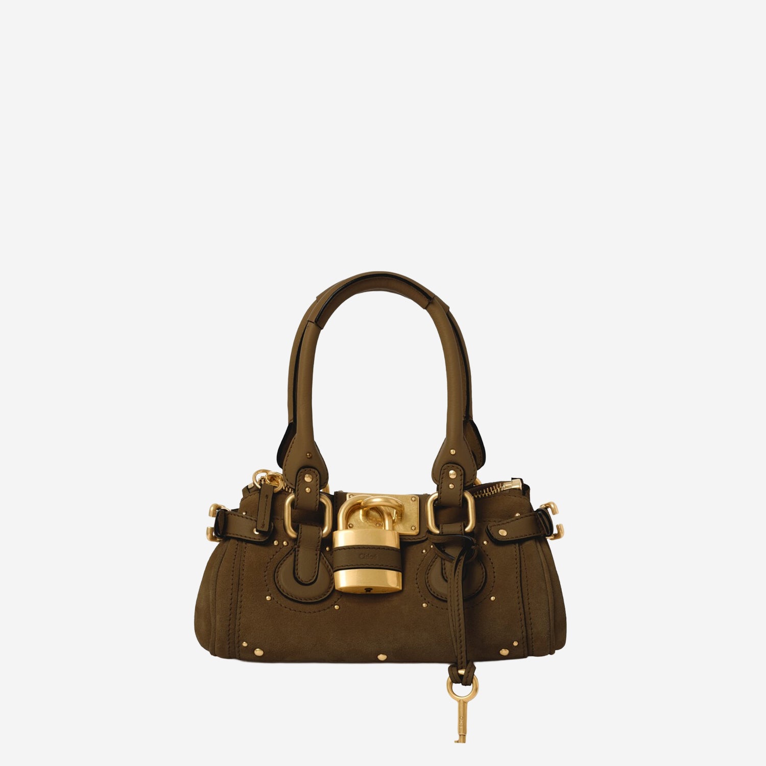 BORSA PADDINGTON PICCOLA IN PELLE SCAMOSCIATA CH26AS805S77 21Q CHLOE 