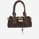 BORSA PADDINGTON PICCOLA IN PELLE SCAMOSCIATA CH26AS805S77 24X CHLOE 
