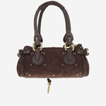BORSA PADDINGTON PICCOLA IN PELLE SCAMOSCIATA CH26AS805S77 24X CHLOE 